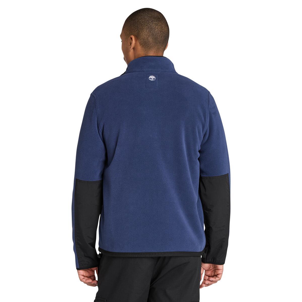 Sherburne Polartec 200 Mix Media Full Zip Fleece - Runner