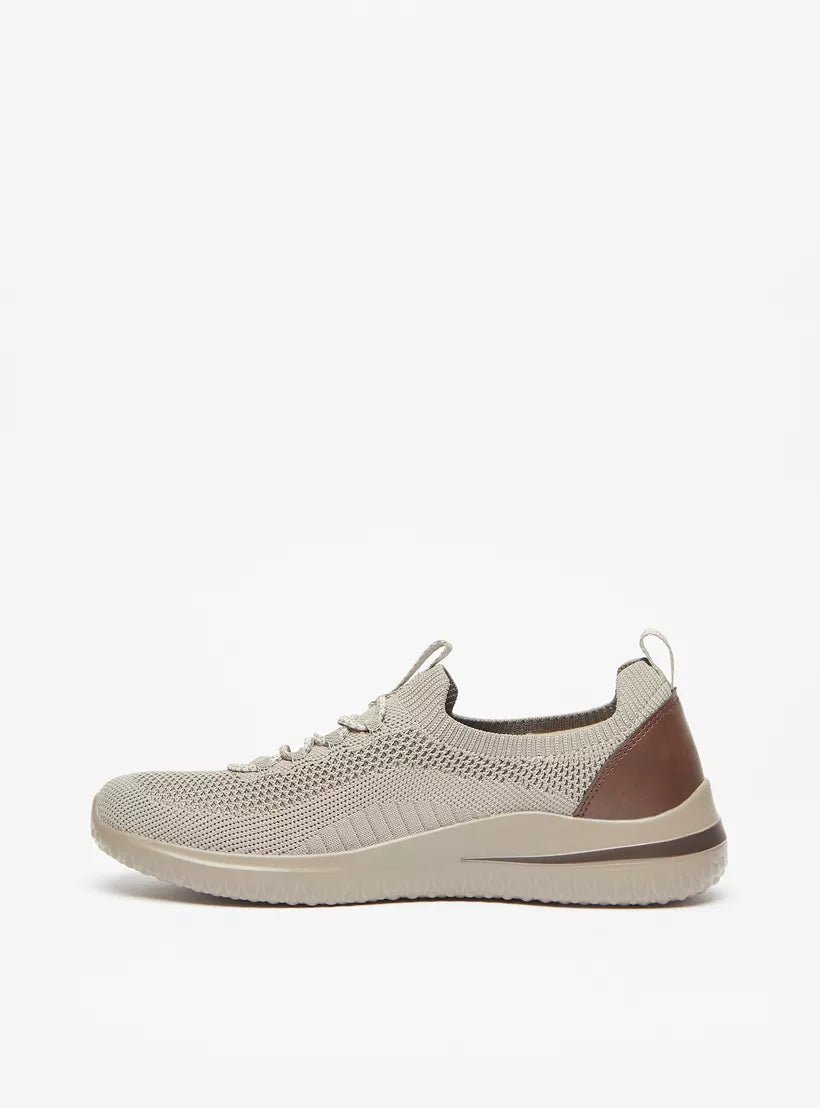 SKECHERS Delson 3.0 Men Air Cooled Memory Foam Slip On Shoes 210663 - TPE SKM122 - Runner