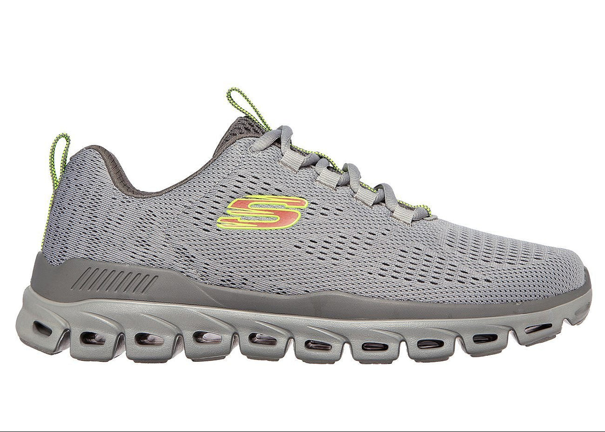 SKECHERS GLIDE - STEP - FASTEN UP 232136 - GRY SKM84 - Runner