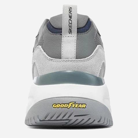 SKECHERS LanderS GRAY/NAVY BLUE Chunky Shoes 237486 - GYNV SKM92 - Runner