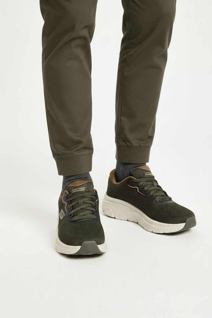 Skechers Mens D'Lux Walker 2.0-713440-OLV- SKW99 - Runner