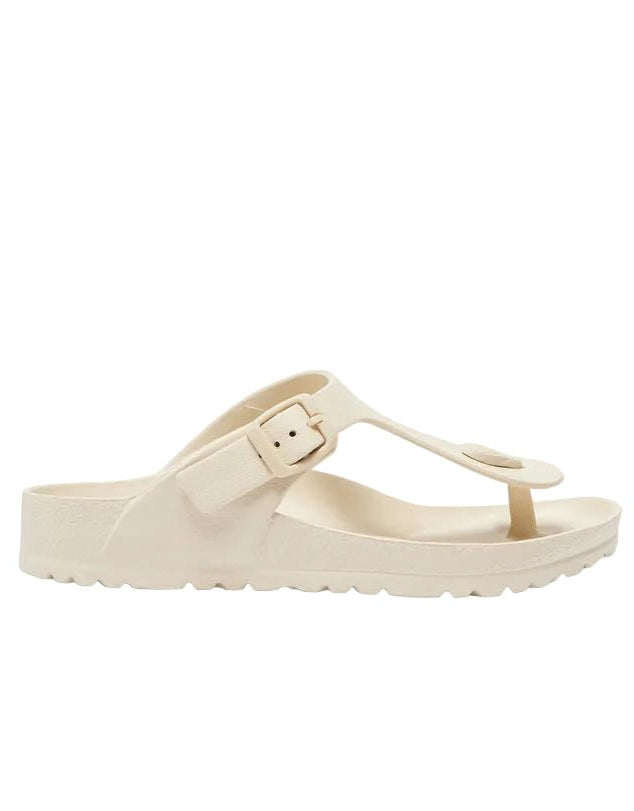 SKECHERS Sculpted - Accent Flatform Thong Sandals - Chalk SLW9 - Runner