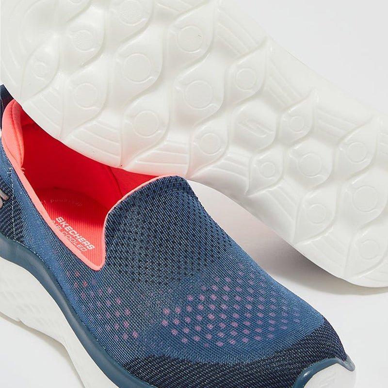 Skechers Women's Go Walk Hyper Burst 7.5 Sneakers - 124577 - NVCL - SKW104 - Runner