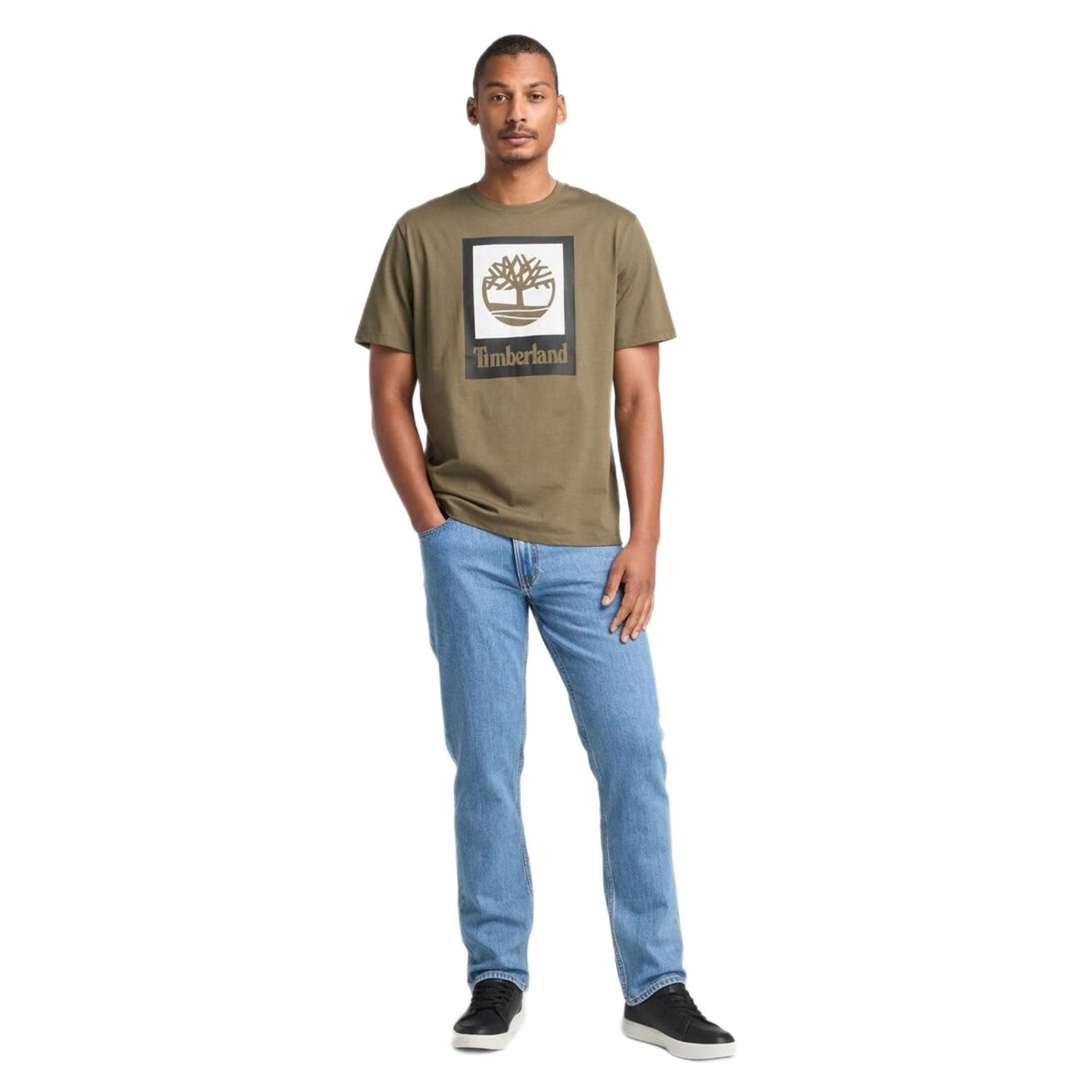 Stack Logo Colored Short Sleeve Tee - Runner