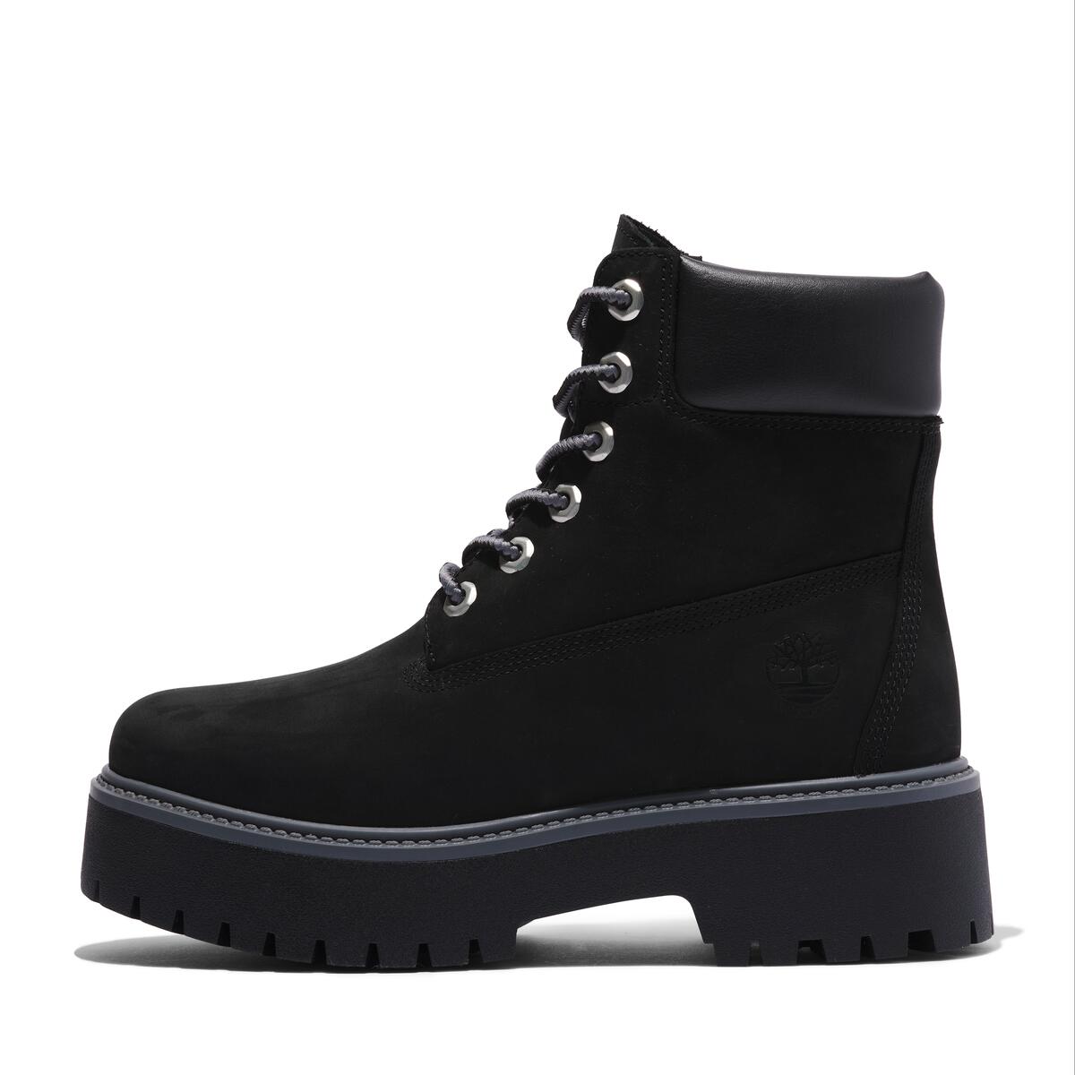 Stone Street 6 Inch Lace Up Waterproof Boot Jet - Runner