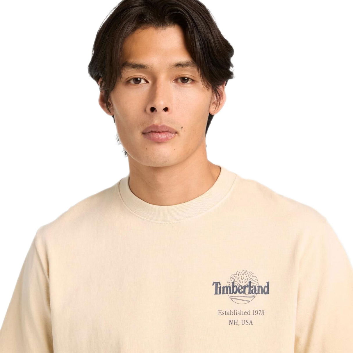 Sunfaded Back Tree Logo Graphic Hw Tee - Runner