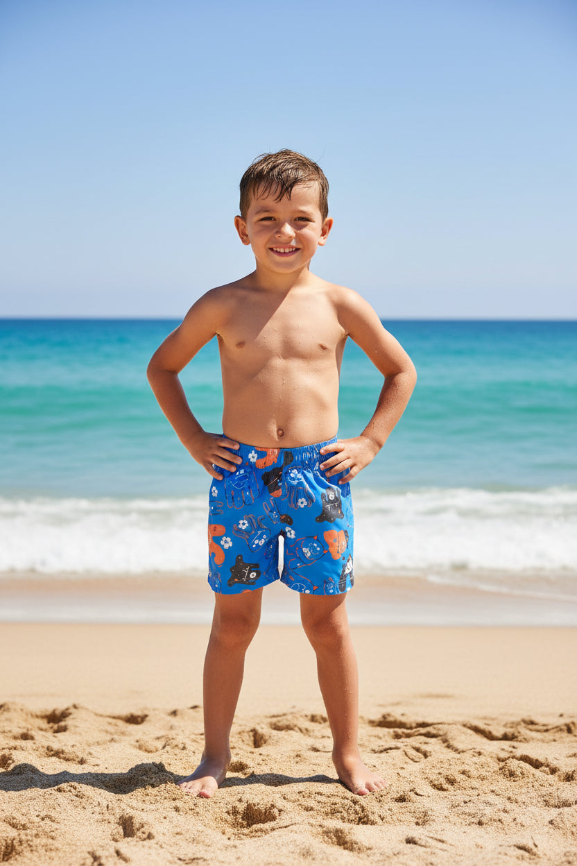 TIRONSTER ALL OVER PRINT SWIM SHORTS - Runner
