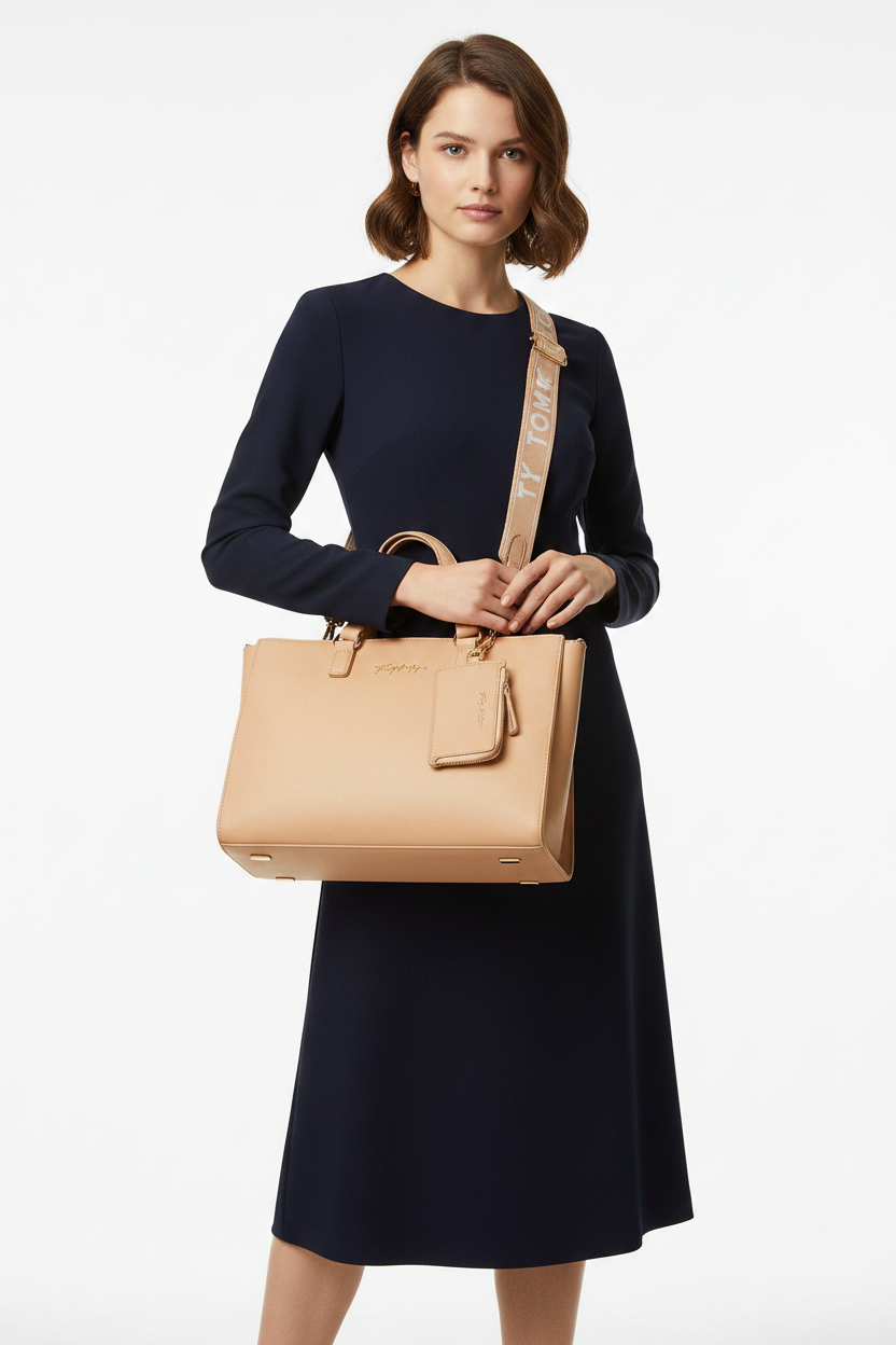 TOMMY HIFIGER JOY SATCHEL SHOULDERBAG TB42