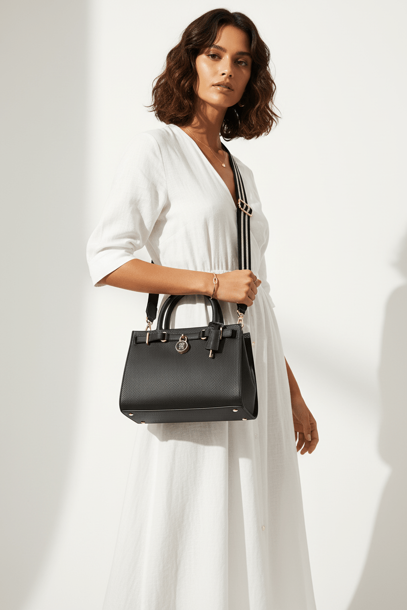 TOMMY HILFIGER American Icon Mini Tote Bag TB210 - Runner