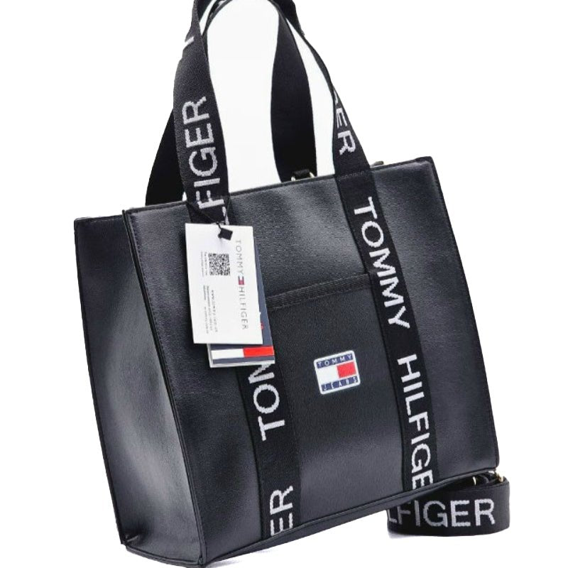 Tommy Hilfiger Corporate TH Monogram Tote Handbag - TB104 - Runner