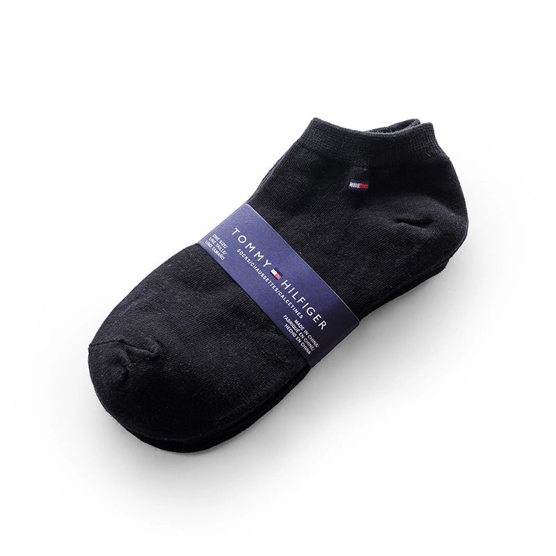 TOMMY HILFIGER COTTON ANKLE 3 - PACK SOCKS SU10 - Runner