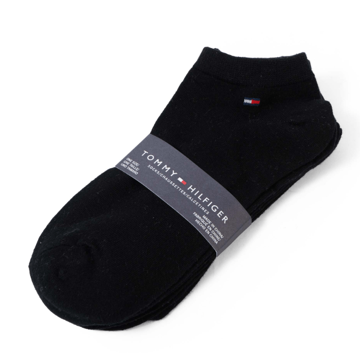 TOMMY HILFIGER COTTON ANKLE 3 - PACK SOCKS SU10 - Runner