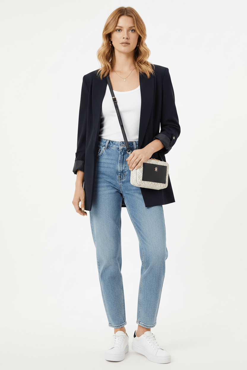 TOMMY HILFIGER Distinct-ShoulderBag-White tb213 - Runner