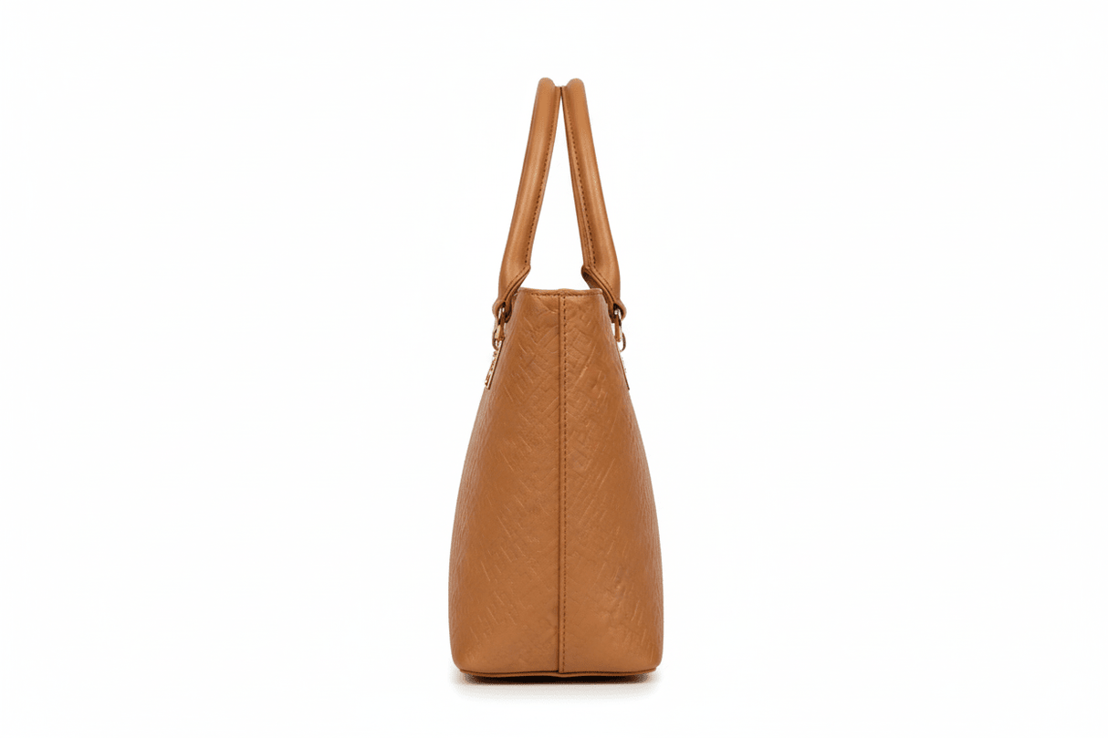 TOMMY HILFIGER Iconic TH Monogram Embossed Tote TB202 - Runner