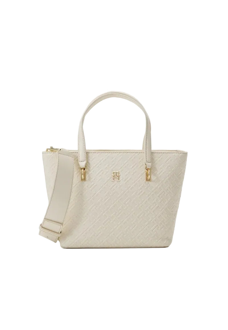TOMMY HILFIGER Iconic TH Monogram Embossed Tote TB203 - Runner