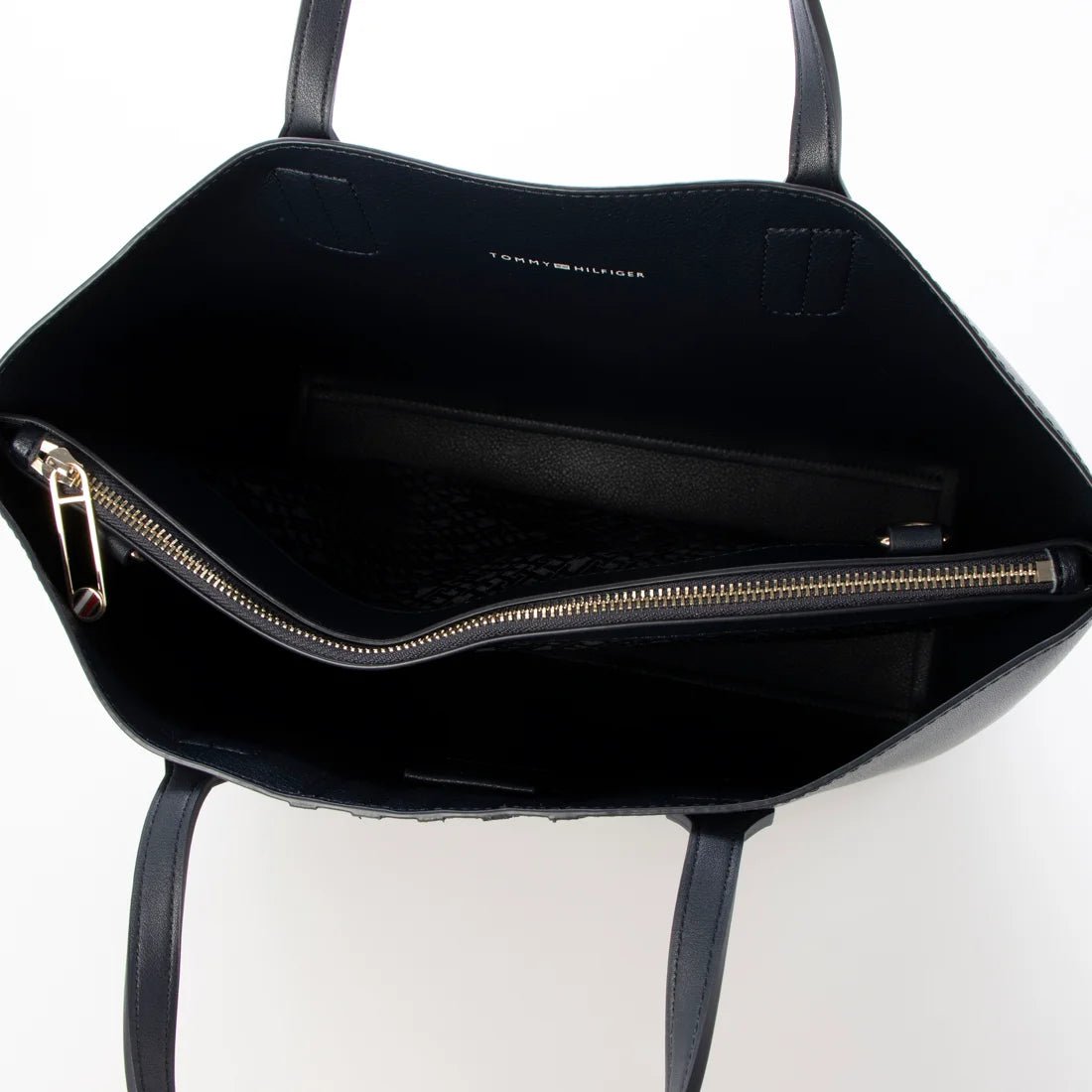 Tommy Hilfiger Iconic Tommy Satchel Corp - Shoulderbag - Navy - TB48 - Runner