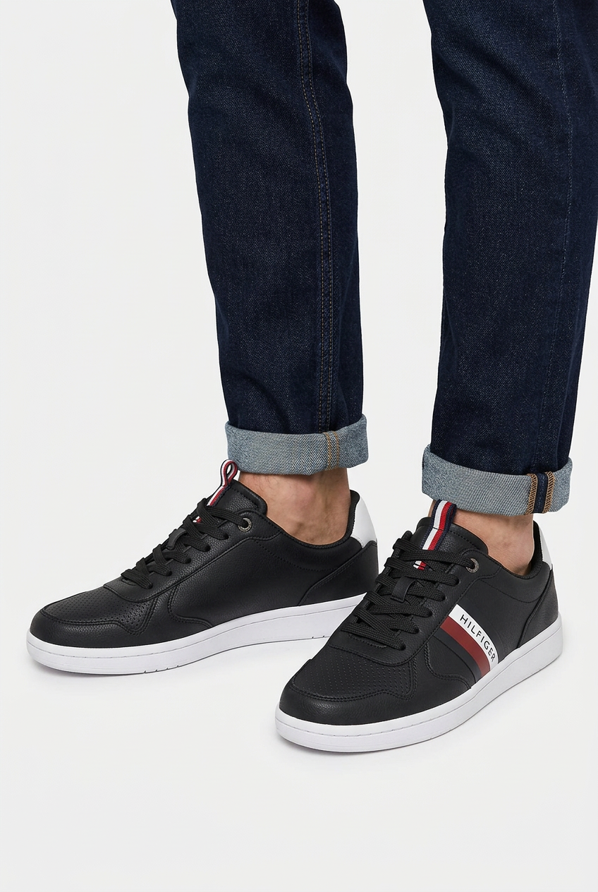 tommy hilfiger lauro sneakers men black-Runner-TOM160
