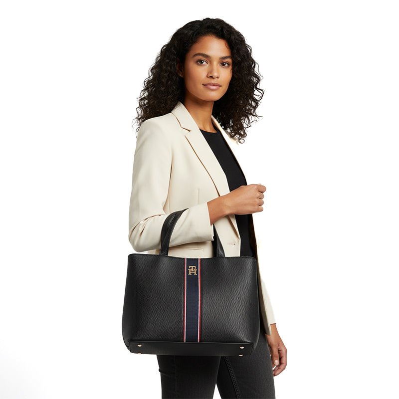 TOMMY HILFIGER LEGACY SATCHEL BAG WOMEN TB106 - Runner