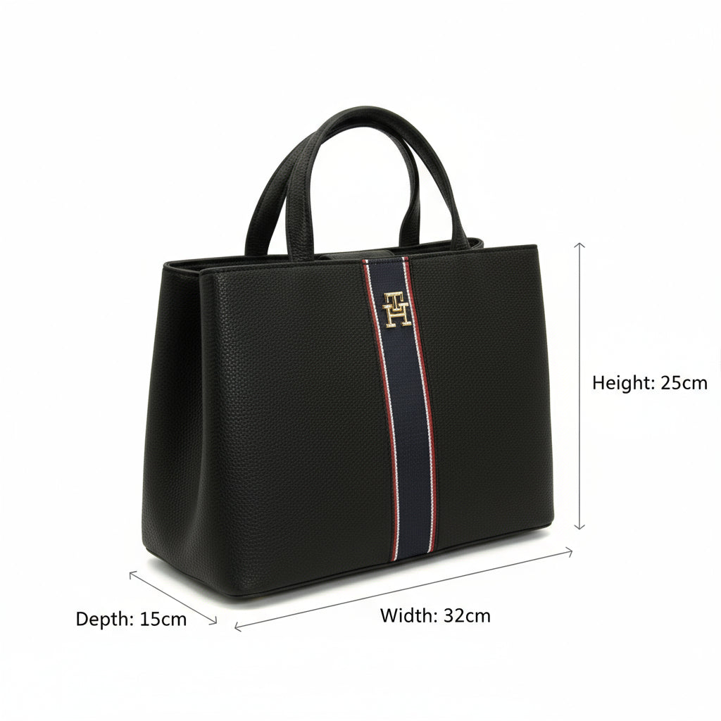 TOMMY HILFIGER LEGACY SATCHEL BAG WOMEN TB106 - Runner