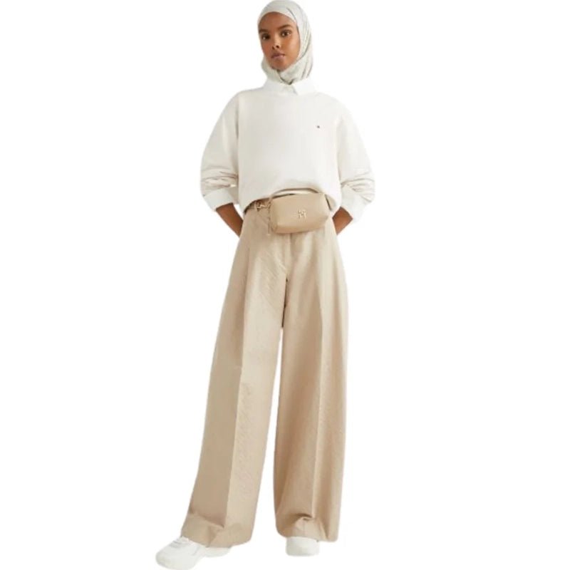 TOMMY HILFIGER LOGO CASUALL CROSSBODY BEIGE THB6 - Runner