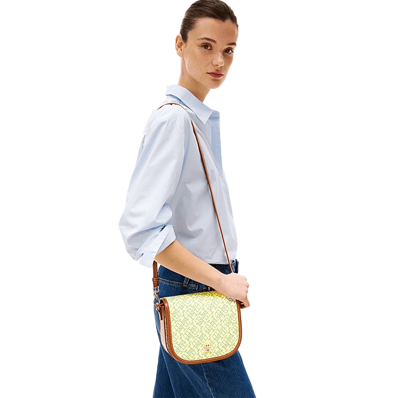 TOMMY HILFIGER Monoplay Crossbody Saddle Bag TB81 - Runner