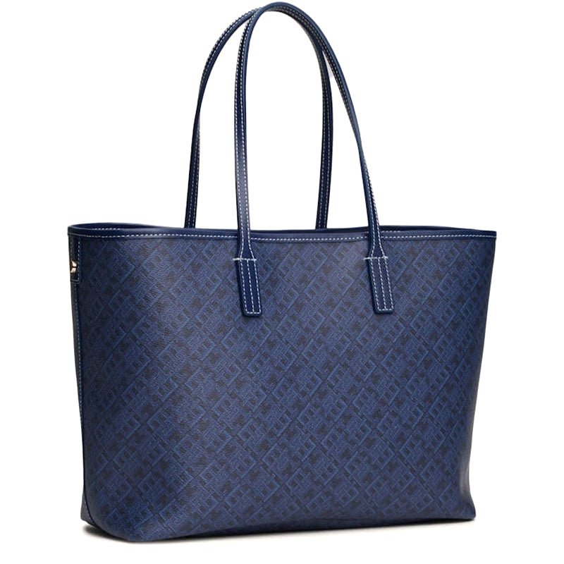 Tommy Hilfiger Monoplay Removable Laptop Pouch - Handbag - Navy - TB75 - Runner