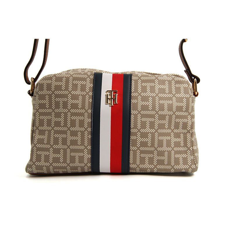 TOMMY HILFIGER Poppy Corp Backpack - BEIGE - TB24 - Runner