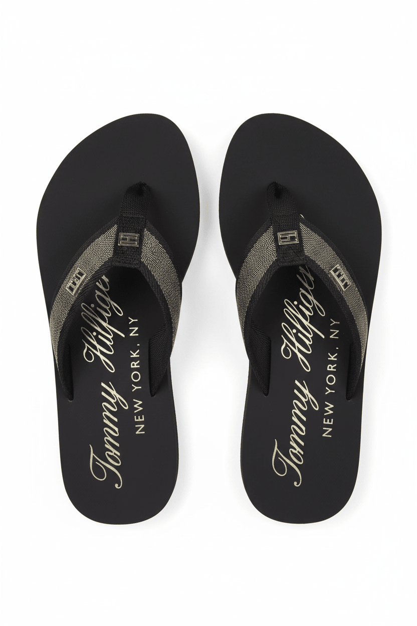 TOMMY HILFIGER Signature Flatform Beach SLW78 - Runner