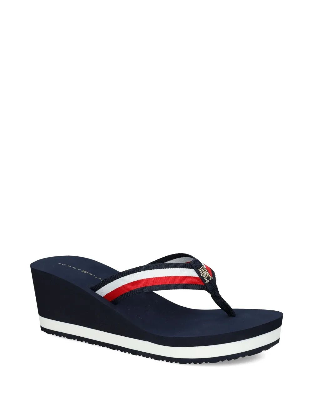 TOMMY HILFIGER signature strap wedge flip - flops SLW24 - Runner