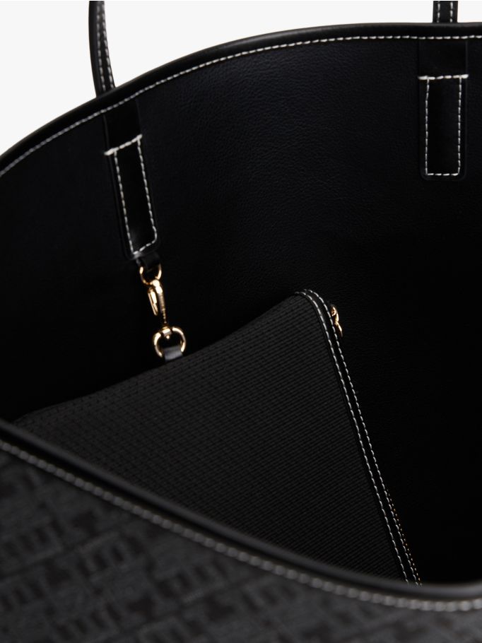 TOMMY HILFIGER TH Monoplay Tote Bag and Pouch TB184 - Runner