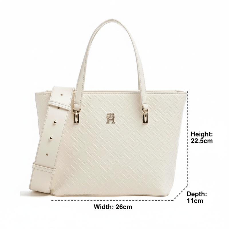 Tommy Hilfiger TH Refined - Shoulderbag - White TB76 - Runner
