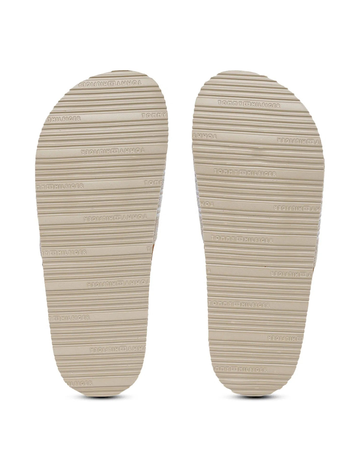 TOMMY HILFIGER Women Open Toe Striped Flip Flops SLW65 - Runner