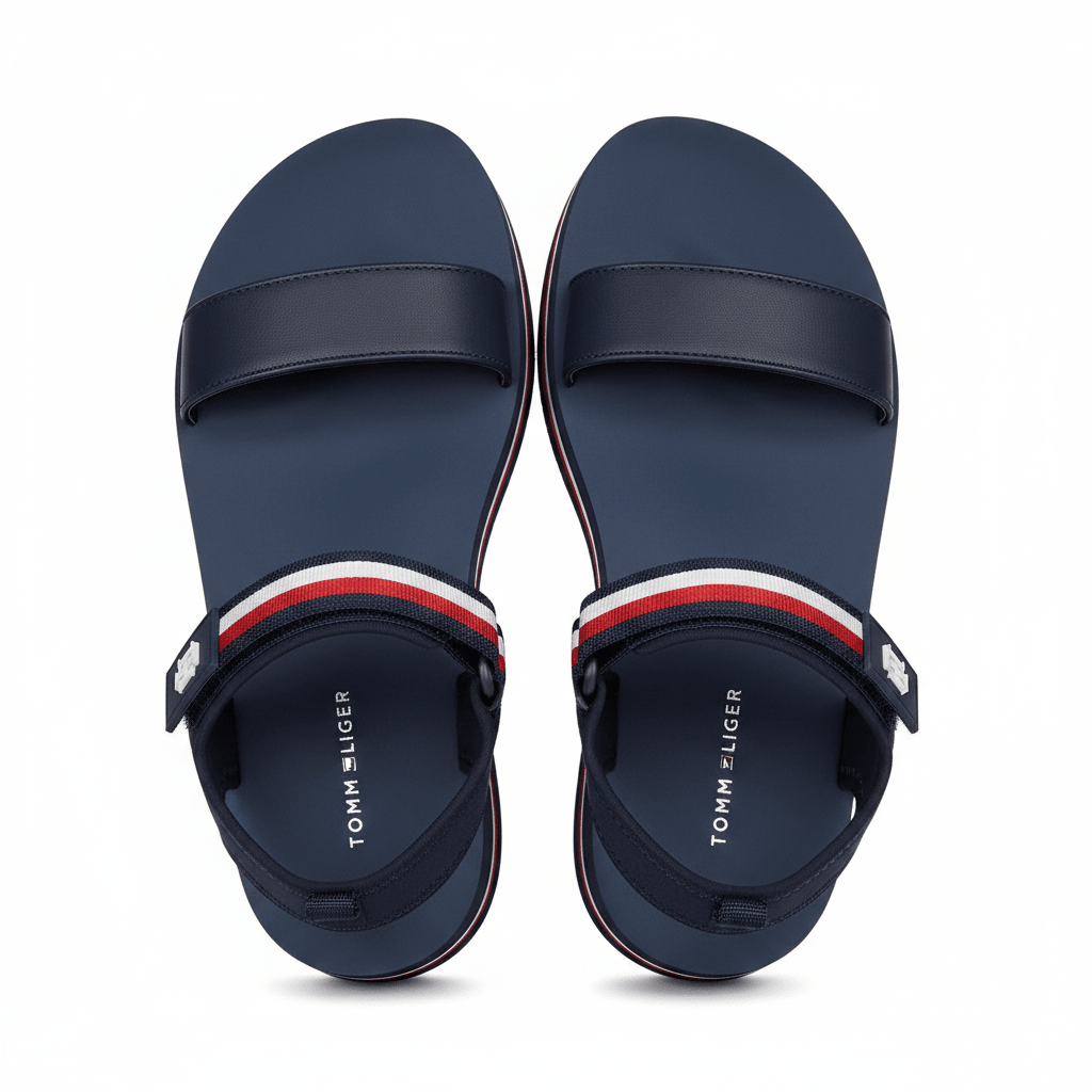TOMMY HILFIGER Women's Avrett Wedge Sandal SLW112 - Runner