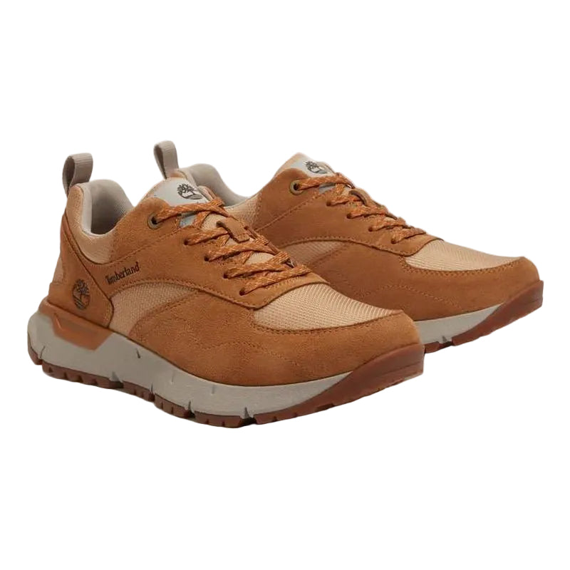 VOYAGER PARK LOW LACE UP SNEAKER WHEAT MESH - Runner