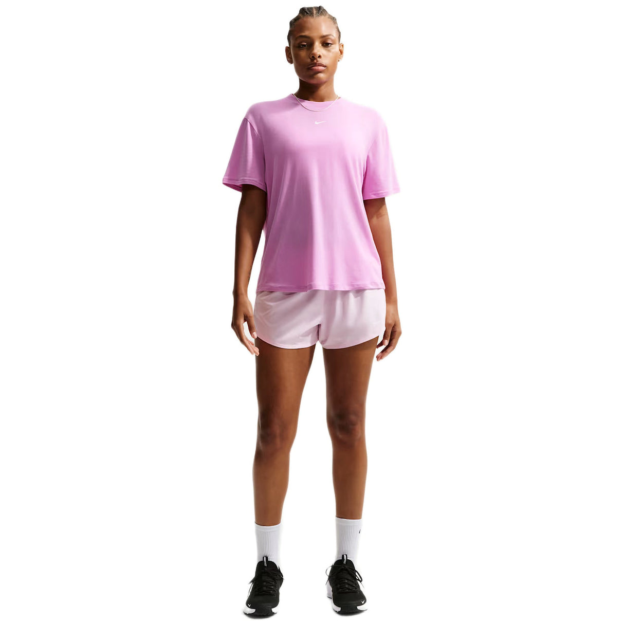 W Nk One Relaxed Df Ss Top - Runner
