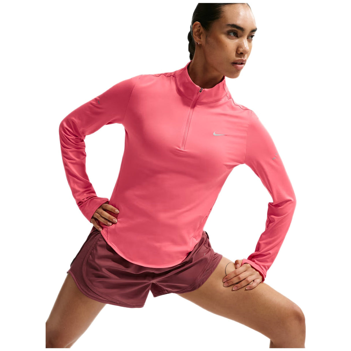 W Nk Swift Df Uv Hz Top - Runner