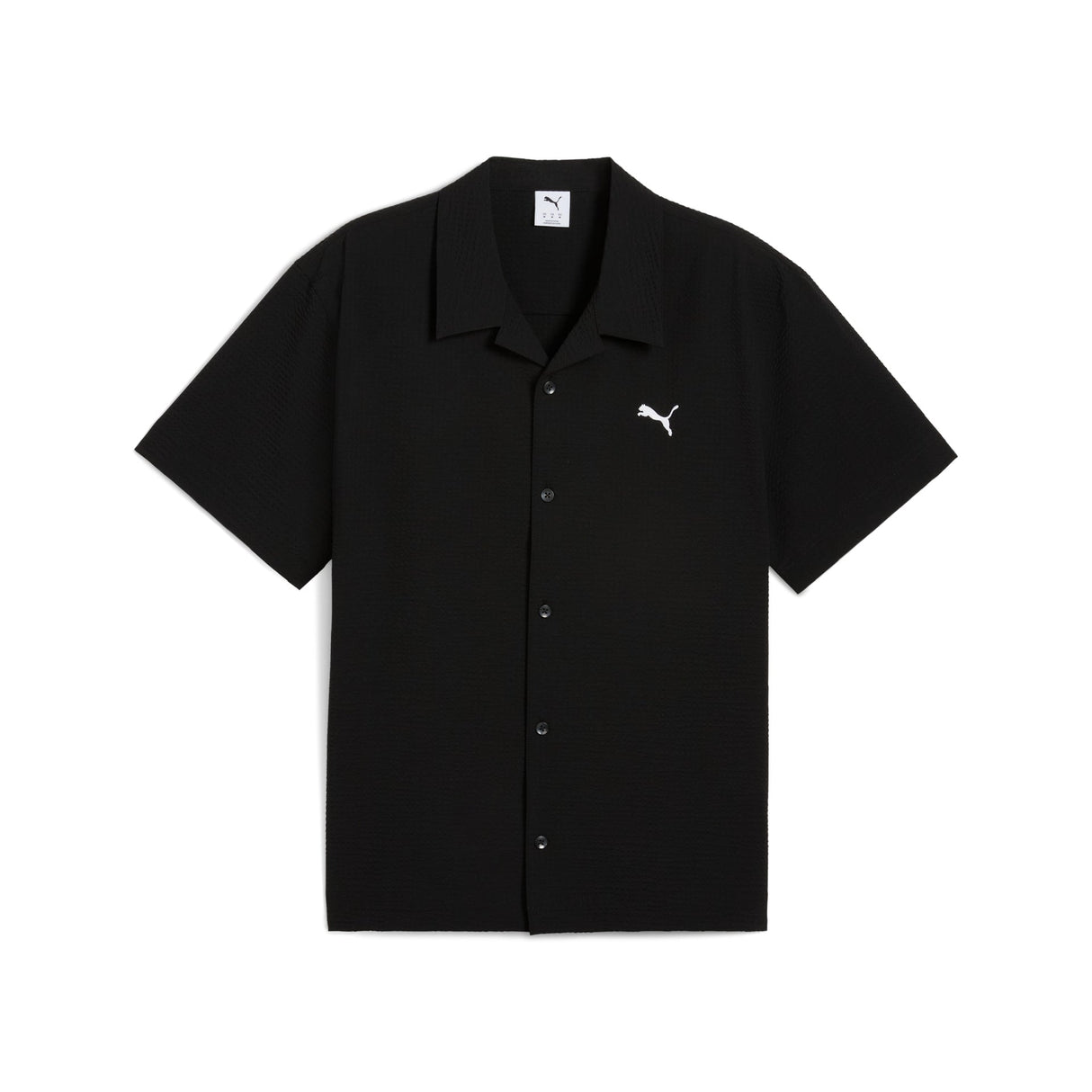 WARDROBE Essentials Seersucker Relaxed Shirt Men - Runner