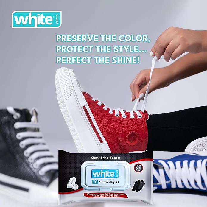 White shoe wipes (pack of 20) - standard W1 - Runner
