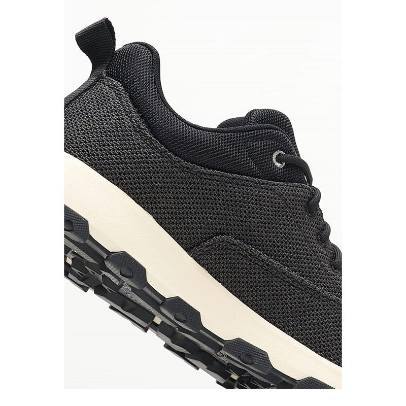WINSOR PARK LOW LACE UP SNEAKER BLACK KNIT - Runner