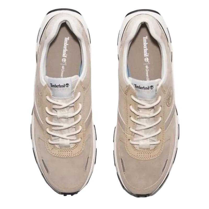 WINSOR PARK LOW LACE UP SNEAKER LIGHT BEIGE NUBUCK - Runner