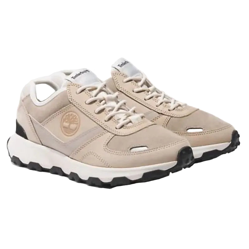 WINSOR PARK LOW LACE UP SNEAKER LIGHT BEIGE NUBUCK - Runner