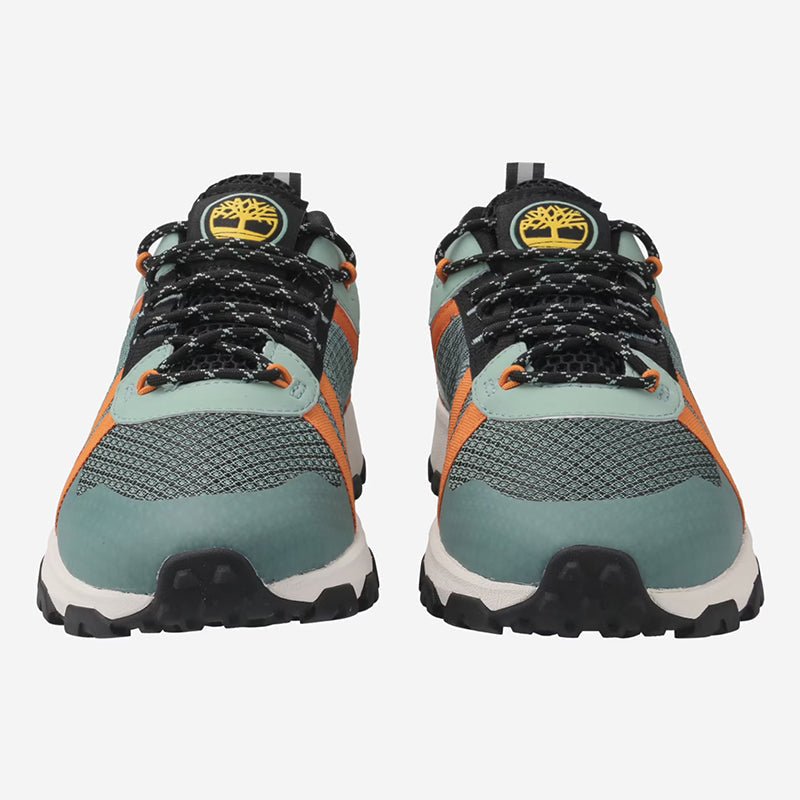 WINSOR TRAIL LOW LACE UP SNEAKER LIGHT GREEN MESH - Runner