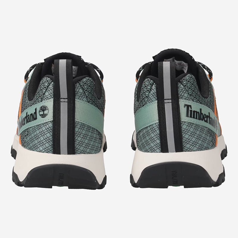 WINSOR TRAIL LOW LACE UP SNEAKER LIGHT GREEN MESH - Runner