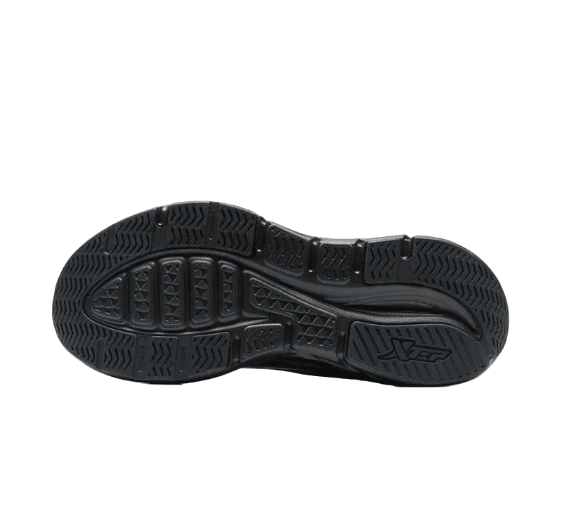 XTEP Men's Running Shoes Black/Charcoal Grey110058 - 4 XEM22 - Runner
