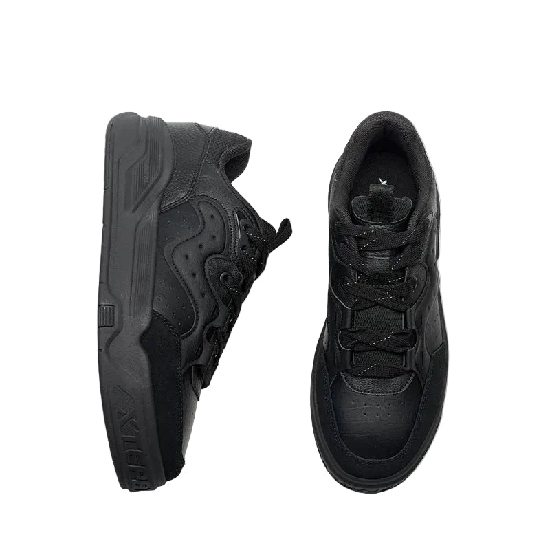 XTEP Men's Skateboarding Shoes Black310037 - 5 XEM6 - Runner