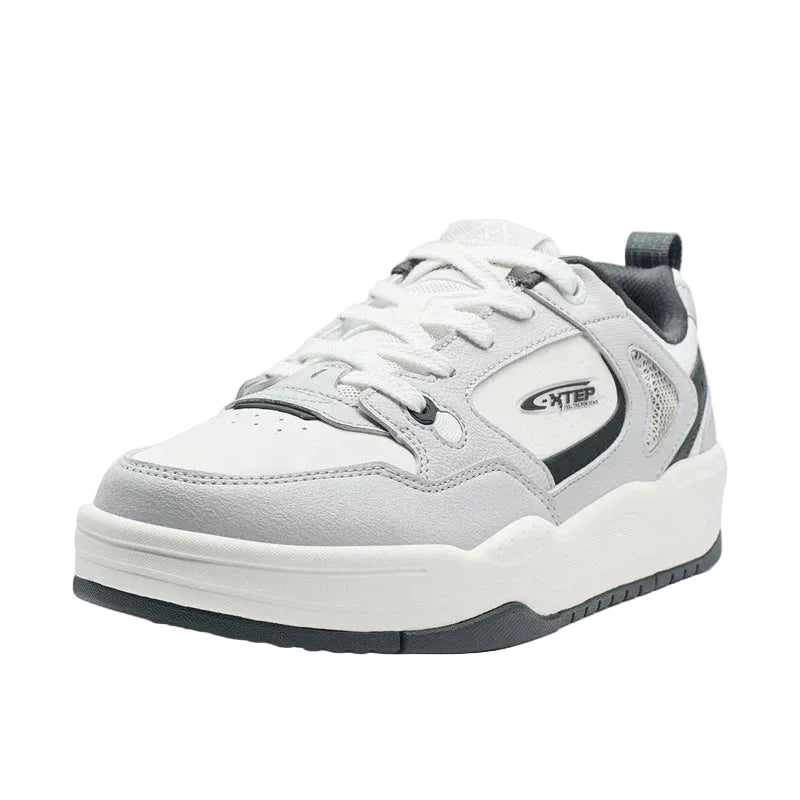 XTEP Men's Skateboarding Shoes Canvas White310017 - 3 XEM5 - Runner