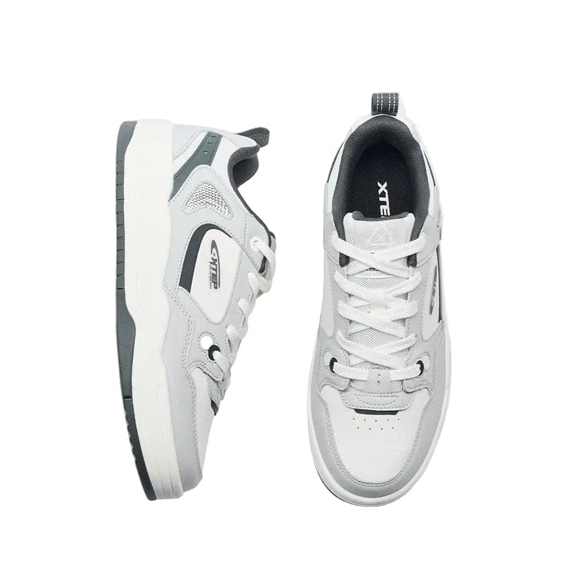 XTEP Men's Skateboarding Shoes Canvas White310017 - 3 XEM5 - Runner