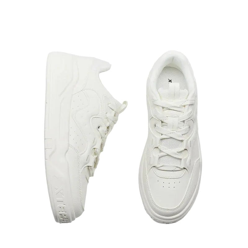 XTEP Men's Skateboarding Shoes Canvas White310037 - 1 XEM4 - Runner