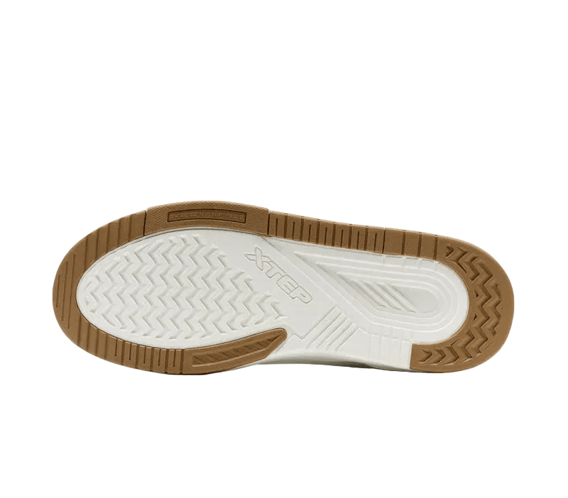 XTEP Men's Skateboarding Shoes Canvas White/Black310017 - 7 XEM9 - Runner