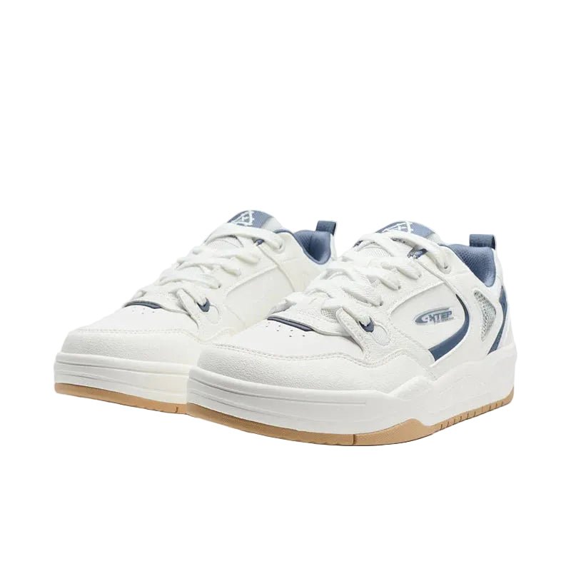 XTEP Men's Skateboarding Shoes Canvas White/Blue310017 - 6 XEM10 - Runner
